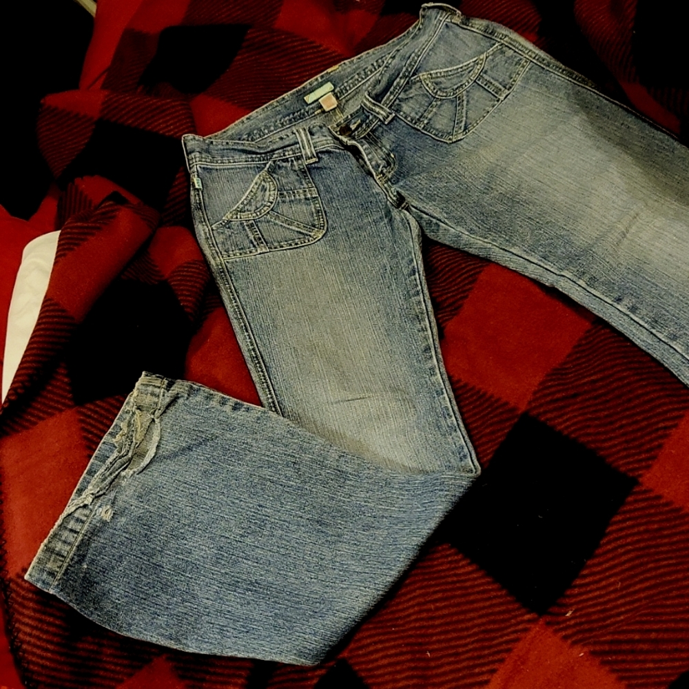 Hollister women's/junior's flare jeans....size 5 - Picture 3 of 13